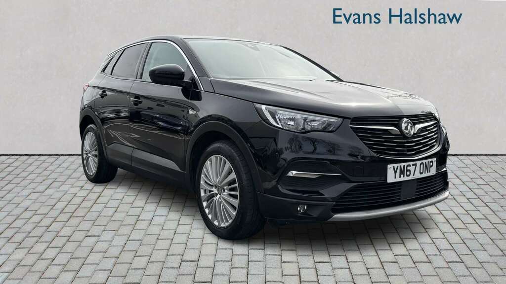 Vauxhall Grandland X 1.6 Turbo D Sport Nav 2018 Black