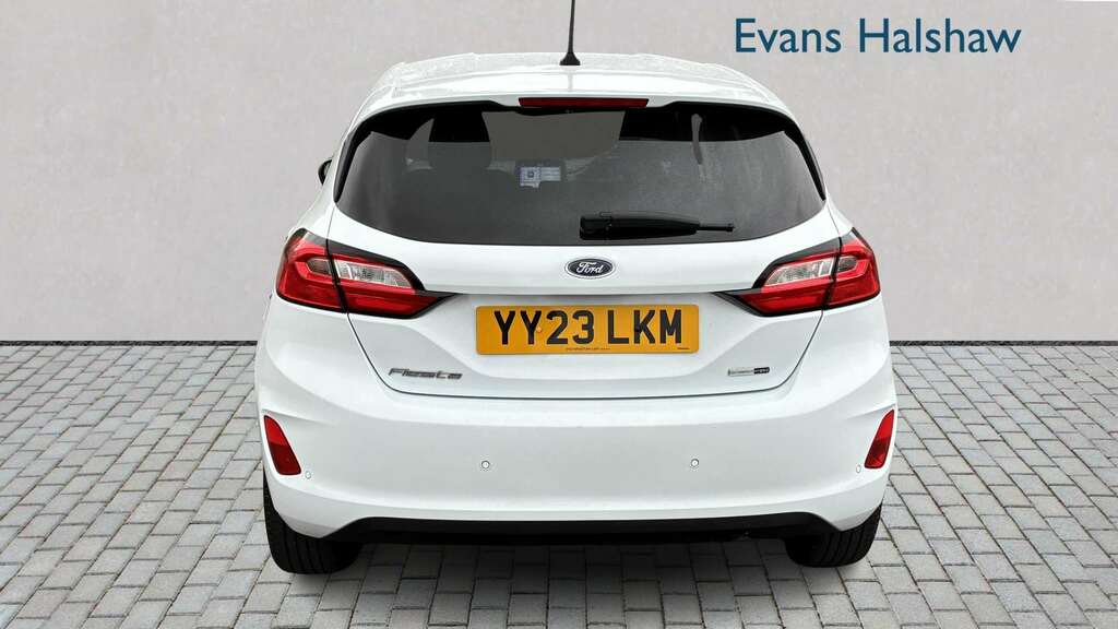 Ford Fiesta 1.0 Ecoboost Hybrid Mhev 125 Titanium 2023 YY23LKM White #6