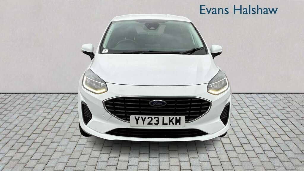 Ford Fiesta 1.0 Ecoboost Hybrid Mhev 125 Titanium 2023 YY23LKM White #4