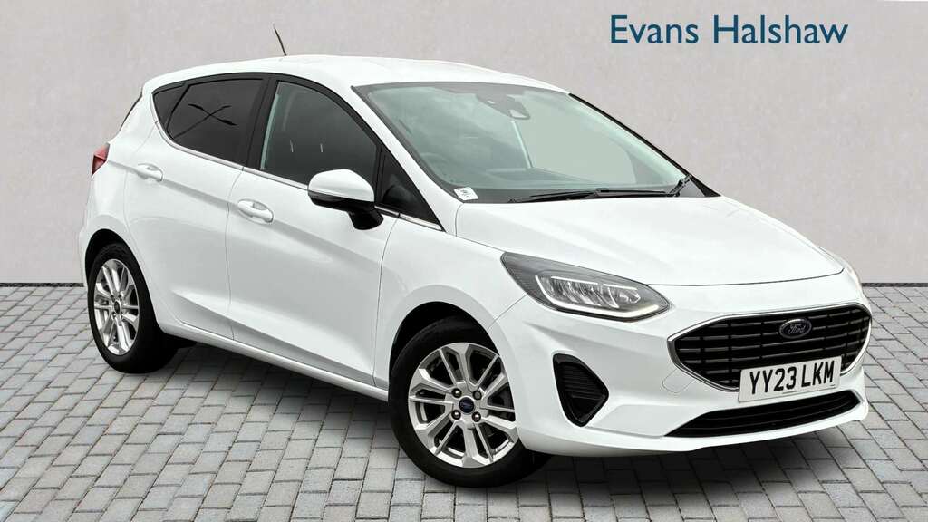 Ford Fiesta 1.0 Ecoboost Hybrid Mhev 125 Titanium 2023 White