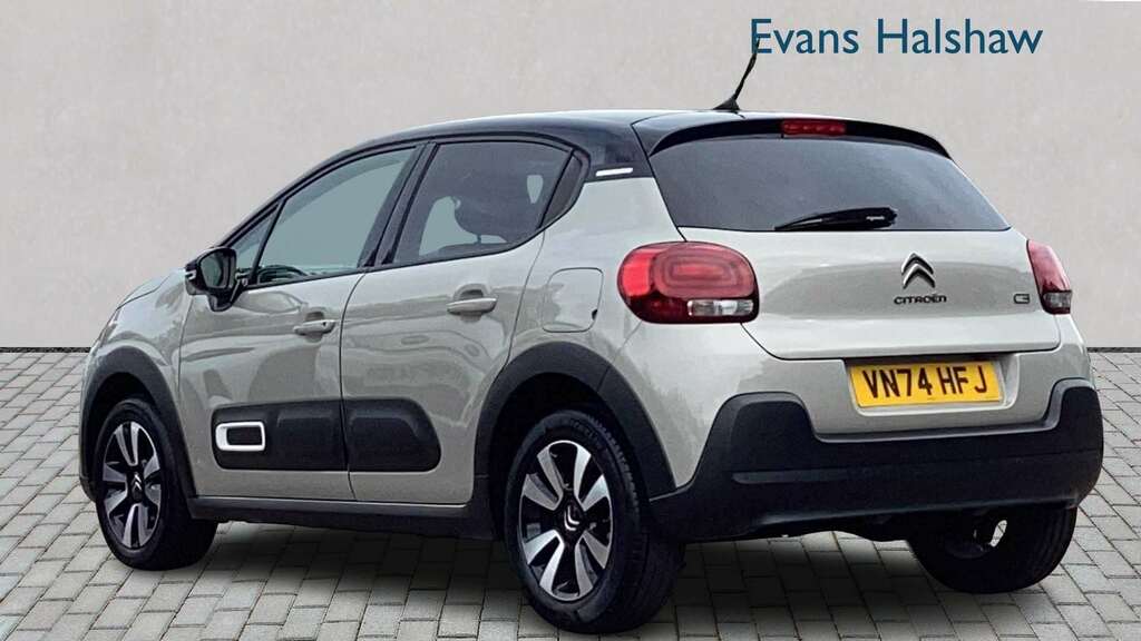 Citroen C3 1.2 Puretech 110 Plus Eat6 2024 VN74HFJ Grey #2