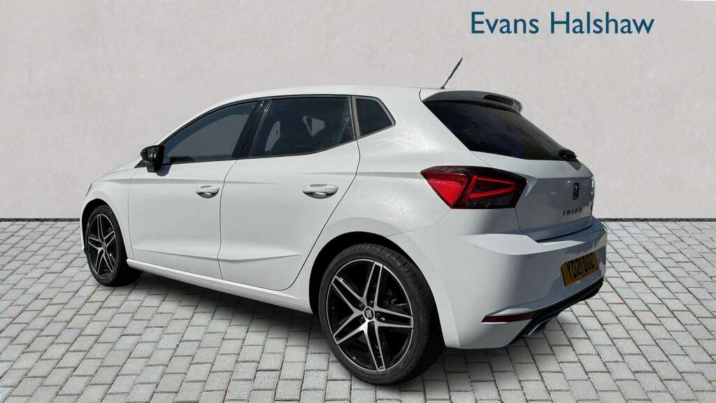 Seat Ibiza 1.0 Tsi 110 Fr Sport Ez 2021 YD21DGC White #4