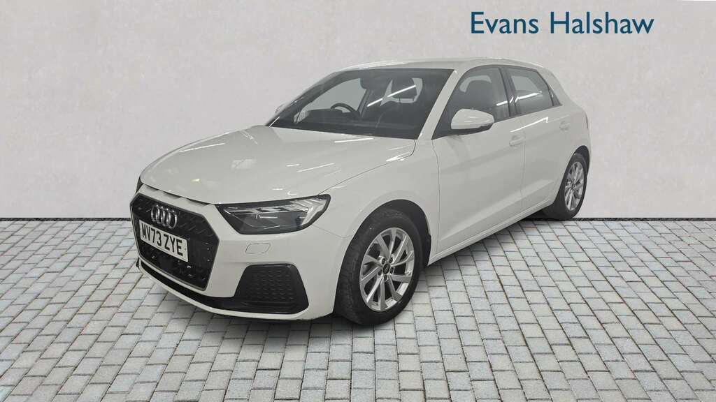 Audi A1 25 Tfsi Sport 2023 MV73ZYE White #3