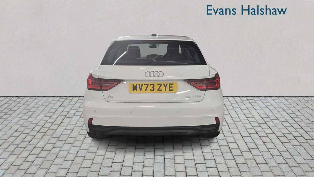 Audi A1 25 Tfsi Sport 2023 MV73ZYE White #6
