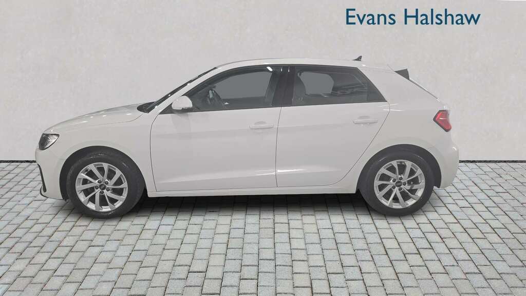 Audi A1 25 Tfsi Sport 2023 MV73ZYE White #4