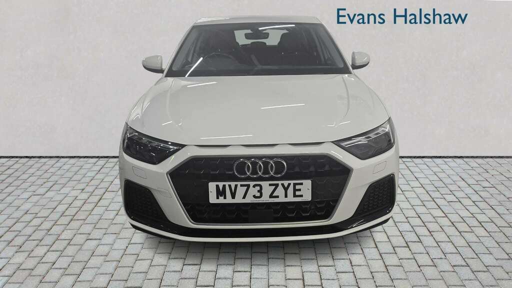 Audi A1 25 Tfsi Sport 2023 MV73ZYE White #2