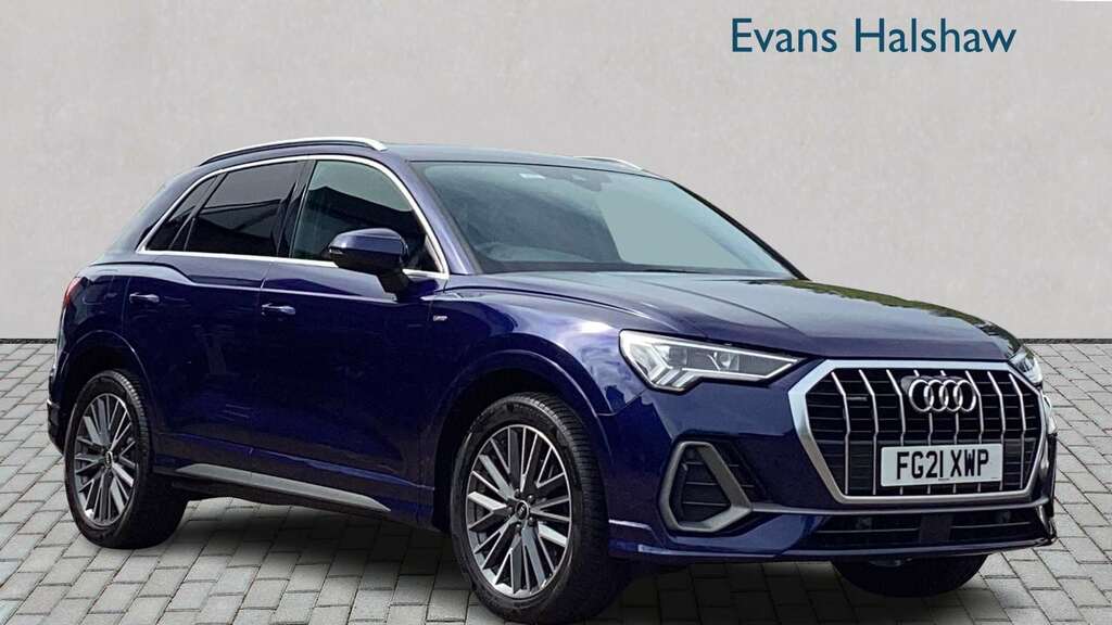 Audi Q3 35 Tdi Quattro S Line S Tronic 2021 Blue