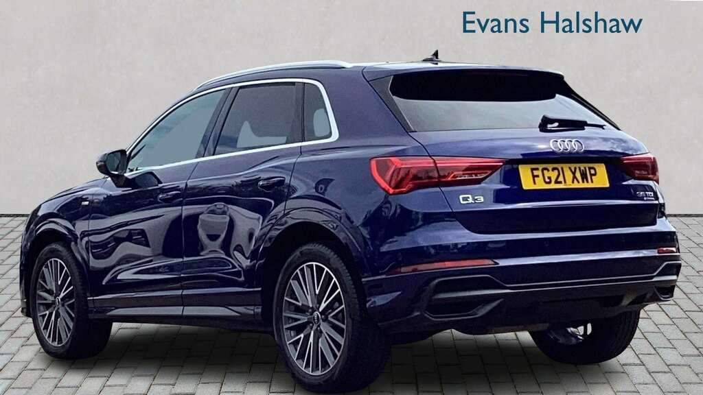 Audi Q3 35 Tdi Quattro S Line S Tronic 2021 FG21XWP Blue #2