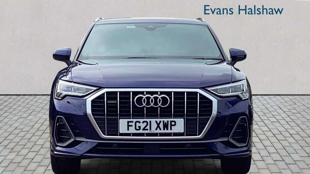 Audi Q3 35 Tdi Quattro S Line S Tronic 2021 FG21XWP Blue #4