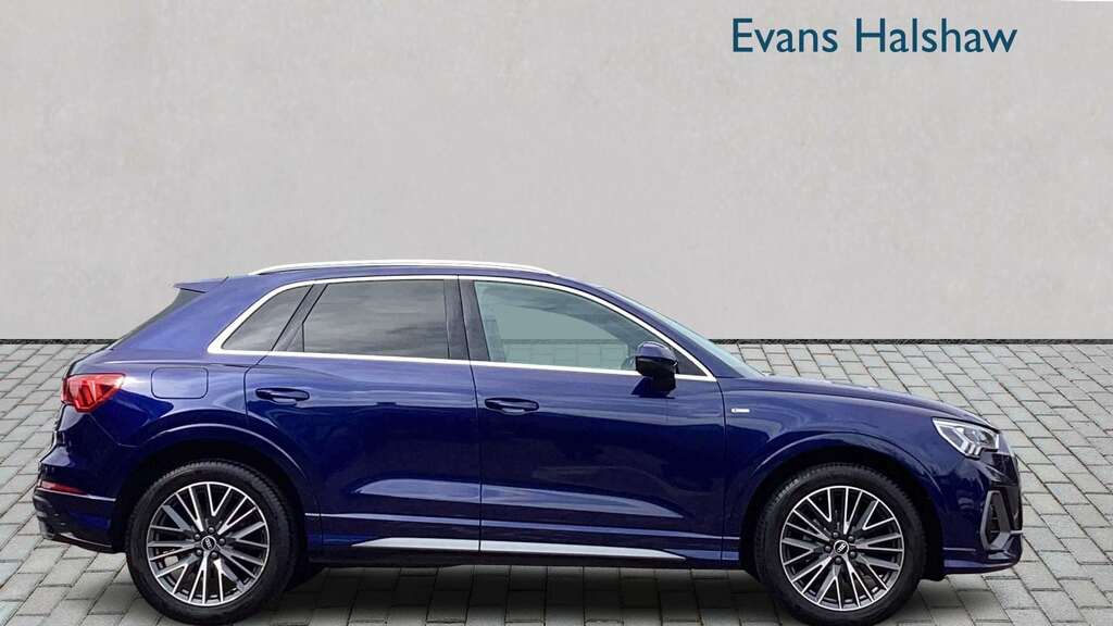 Audi Q3 35 Tdi Quattro S Line S Tronic 2021 FG21XWP Blue #6