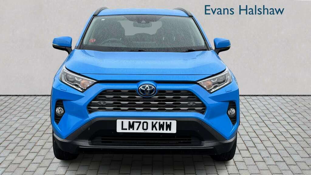 Toyota Rav 4 2.5 Vvt-i Hybrid Excel Cvt 2020 LM70KWW Blue #3