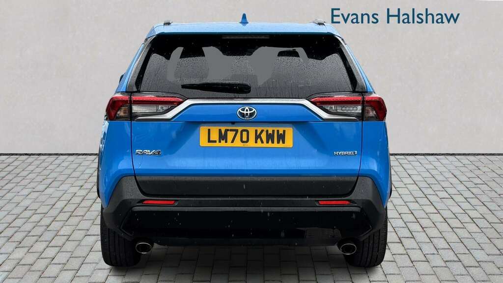 Toyota Rav 4 2.5 Vvt-i Hybrid Excel Cvt 2020 LM70KWW Blue #4