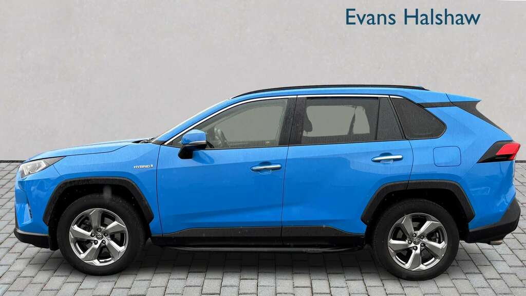 Toyota Rav 4 2.5 Vvt-i Hybrid Excel Cvt 2020 LM70KWW Blue #2