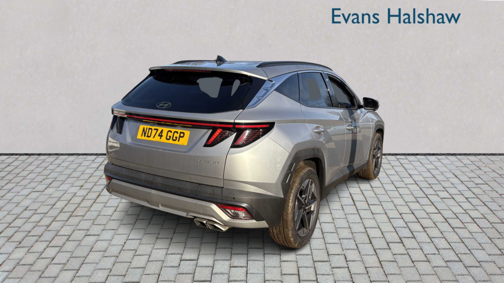Hyundai Tucson 1.6T 48V Mhd Premium Dct 2024 ND74GGP Silver #4