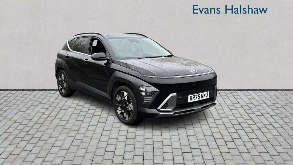 Hyundai Kona 1.6 Hybrid 129 Ultimate Dct 2025 Black