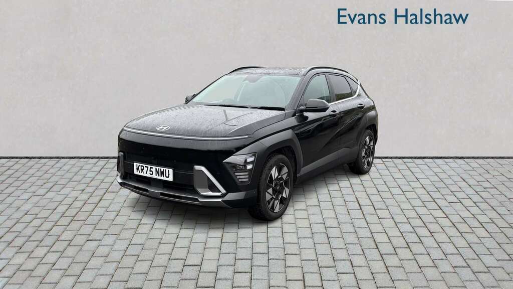Hyundai Kona 1.6 Hybrid 129 Ultimate Dct 2025 KR75NWU Black #2