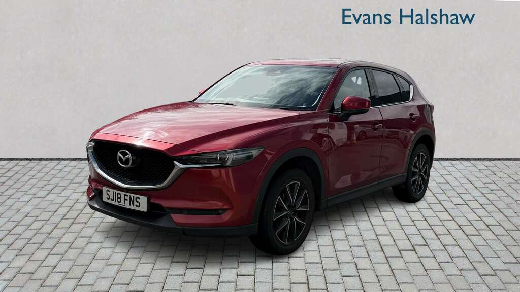 Mazda CX-5 2.2D 175 Sport Nav Awd 2018 SJ18FNS Red #2