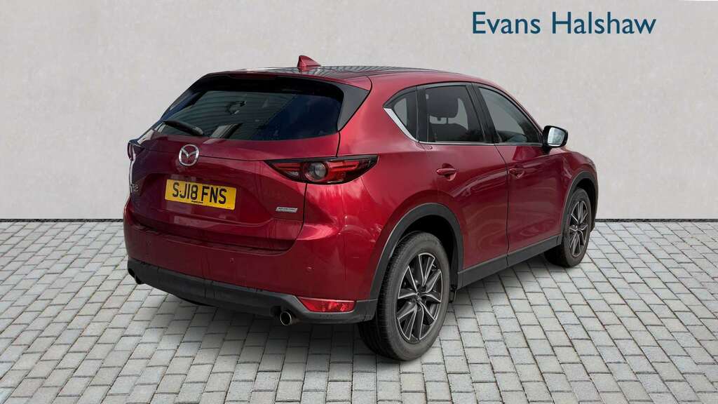 Mazda CX-5 2.2D 175 Sport Nav Awd 2018 SJ18FNS Red #4