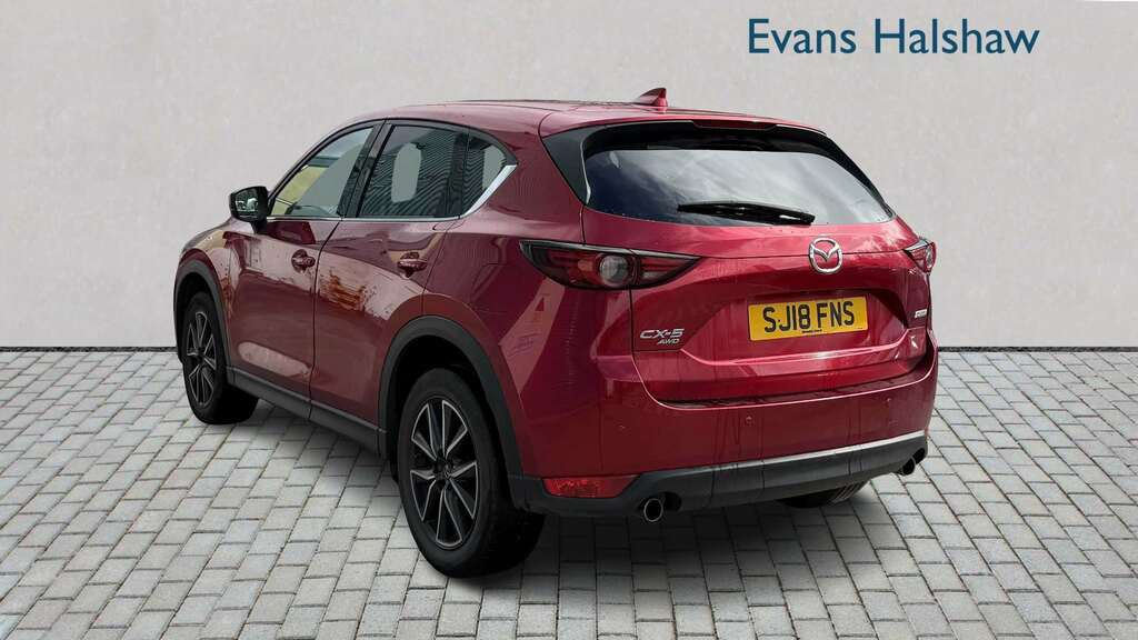 Mazda CX-5 2.2D 175 Sport Nav Awd 2018 SJ18FNS Red #3