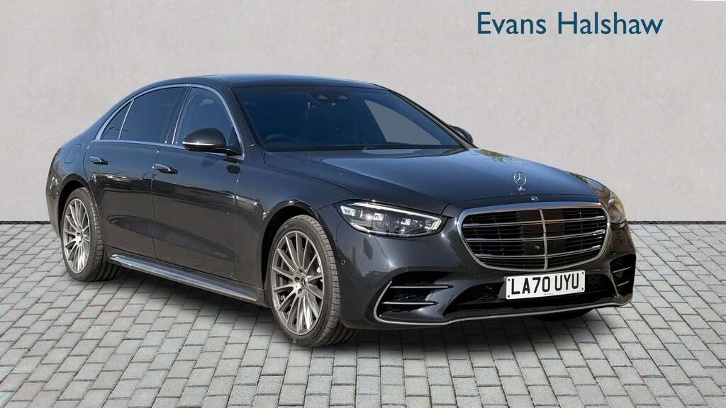 Mercedes-Benz S Class S500l 4Matic Amg Line Premium 9G-tronic 2021 Blue