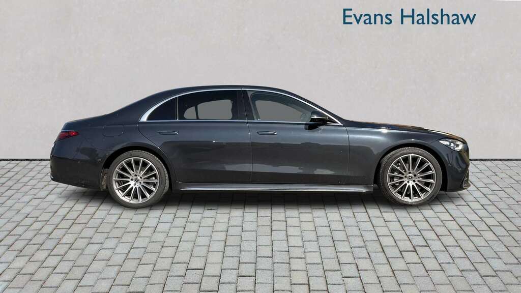 Mercedes-Benz S Class S500l 4Matic Amg Line Premium 9G-tronic 2021 Blue #6