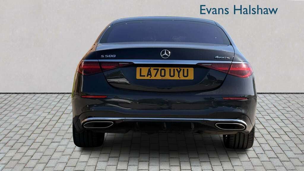 Mercedes-Benz S Class S500l 4Matic Amg Line Premium 9G-tronic 2021 Blue #5