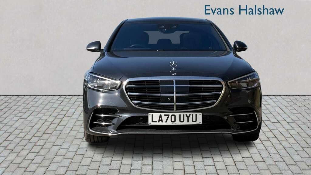 Mercedes-Benz S Class S500l 4Matic Amg Line Premium 9G-tronic 2021 Blue #4