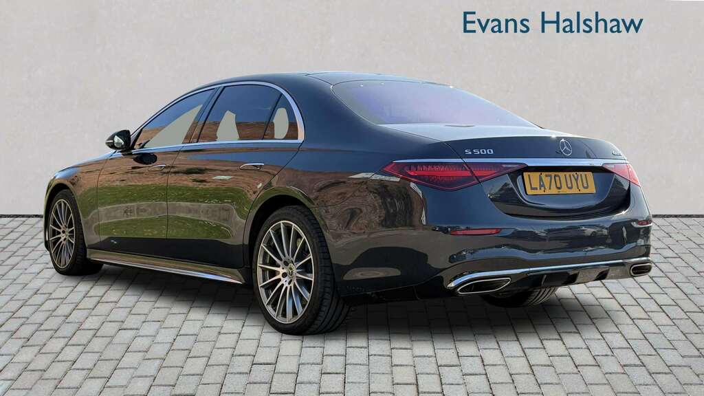 Mercedes-Benz S Class S500l 4Matic Amg Line Premium 9G-tronic 2021 Blue #2