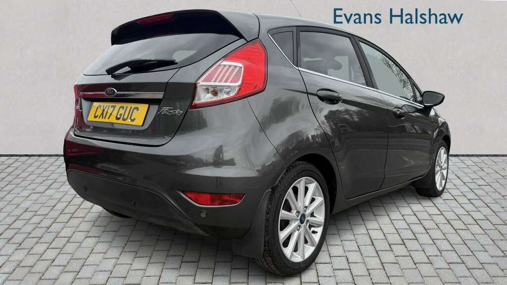 Ford Fiesta 1.0 Ecoboost Titanium 2017 CX17GUC Grey #3
