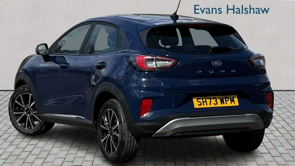 Ford Puma 1.0 Ecoboost Hybrid Mhev Titanium 2023 SH73WPM Blue #2