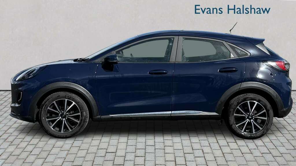 Ford Puma 1.0 Ecoboost Hybrid Mhev Titanium 2023 SH73WPM Blue #6