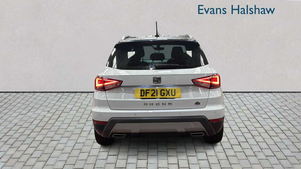 Seat Arona 1.0 Tsi 110 Fr Ez Dsg 2021 White #5