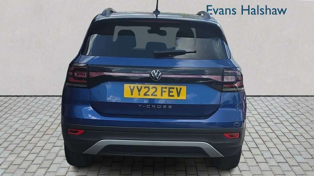 Volkswagen T-Cross 1.0 Tsi Active 2022 YY22FEV Blue #3