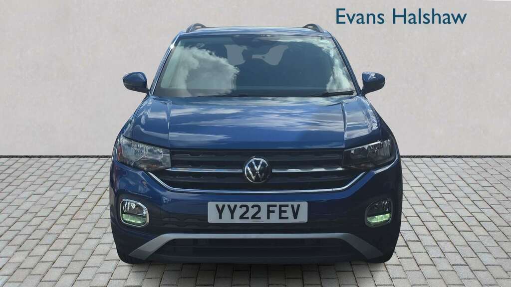 Volkswagen T-Cross 1.0 Tsi Active 2022 YY22FEV Blue #4
