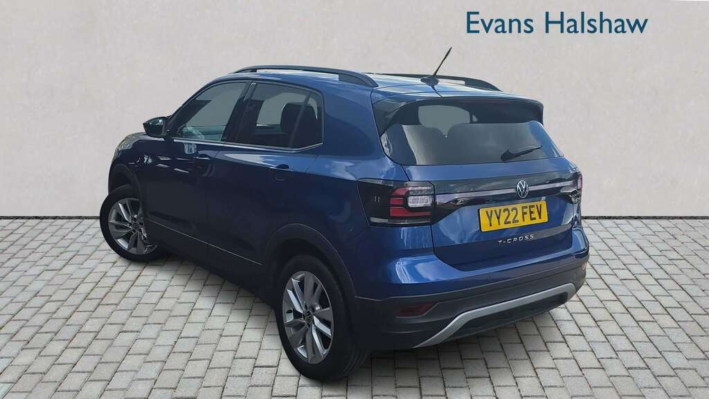 Volkswagen T-Cross 1.0 Tsi Active 2022 YY22FEV Blue #2