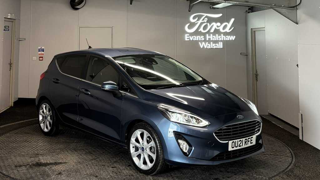 Ford Fiesta 1.0 Ecoboost 125 Titanium X 7 Speed 202 Blue