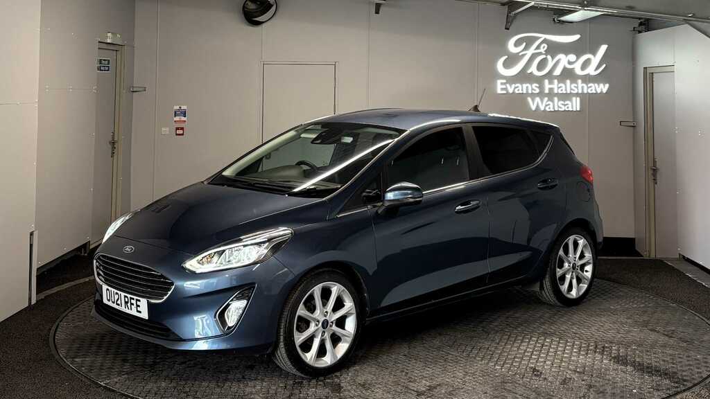 Ford Fiesta 1.0 Ecoboost 125 Titanium X 7 Speed 202 OU21RFE Blue #3
