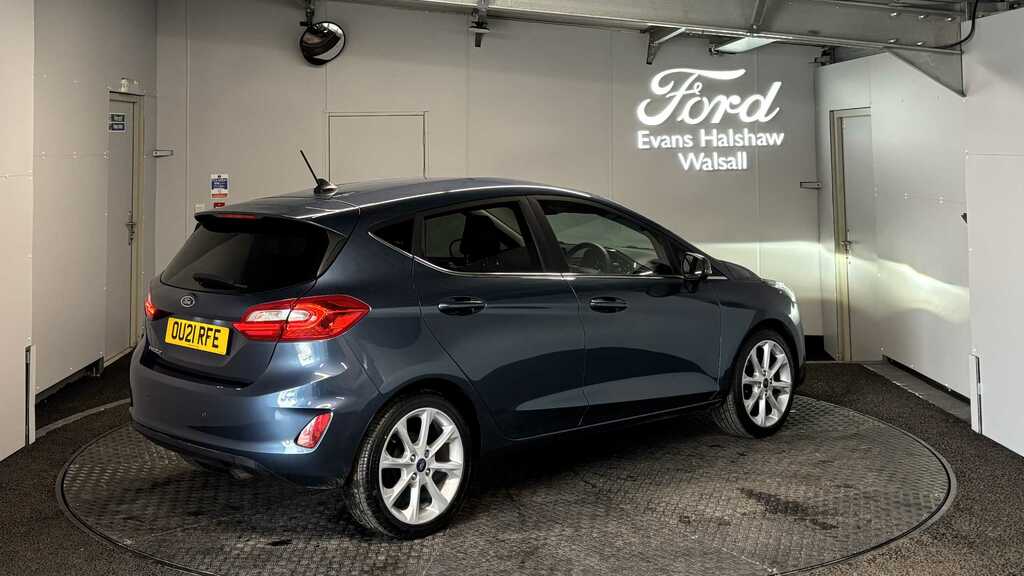 Ford Fiesta 1.0 Ecoboost 125 Titanium X 7 Speed 202 OU21RFE Blue #5