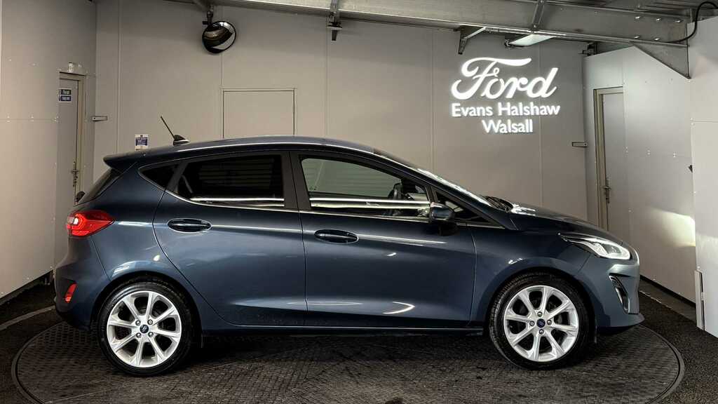 Ford Fiesta 1.0 Ecoboost 125 Titanium X 7 Speed 202 OU21RFE Blue #4