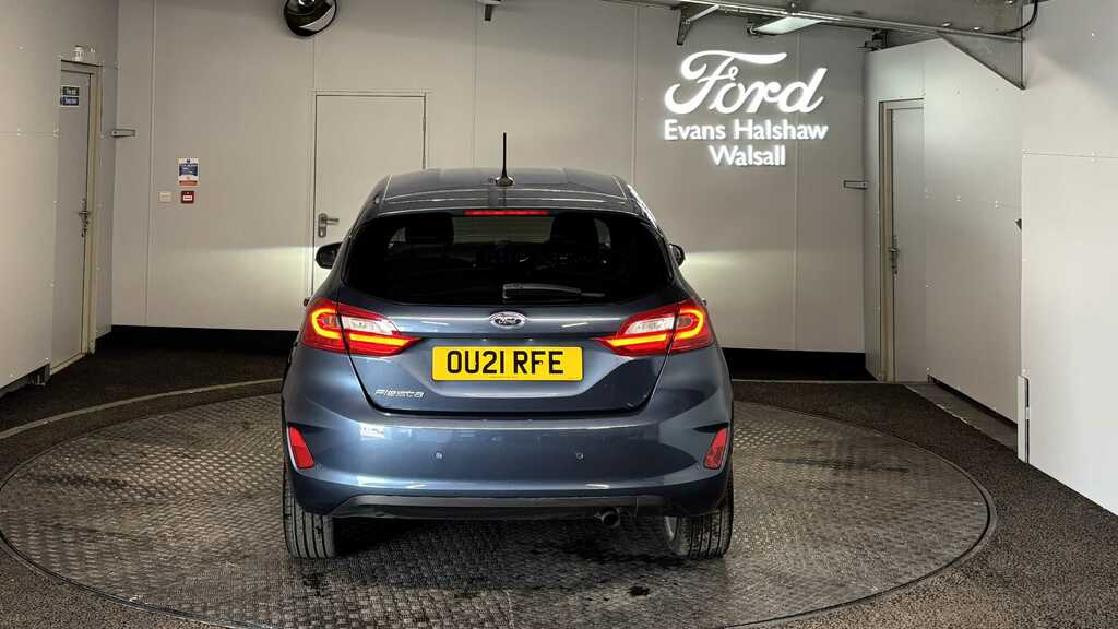 Ford Fiesta 1.0 Ecoboost 125 Titanium X 7 Speed 202 OU21RFE Blue #6