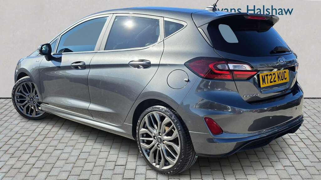 Ford Fiesta 1.0 Ecoboost St-line Vignale 2022 MT22KUC Grey #4