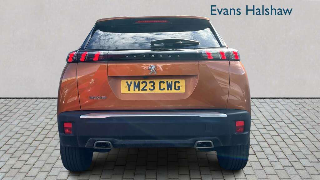 Peugeot 2008 1.2 Puretech 130 Allure Premium Eat8 2023 YM23CWG Orange #4
