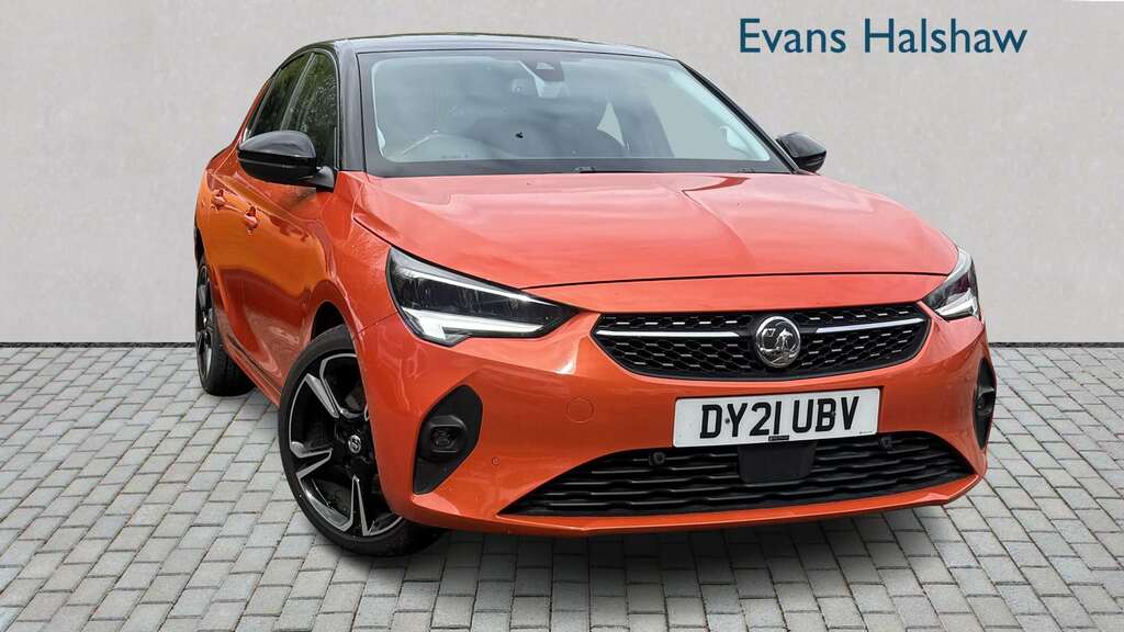 Vauxhall Corsa 1.2 Turbo Elite Nav Premium 2021 DY21UBV Orange #2