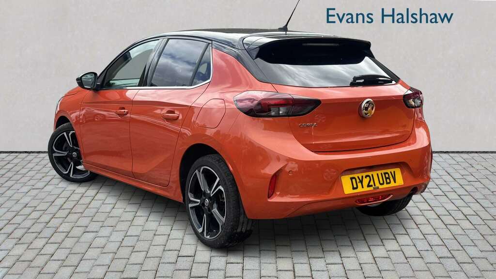 Vauxhall Corsa 1.2 Turbo Elite Nav Premium 2021 DY21UBV Orange #4