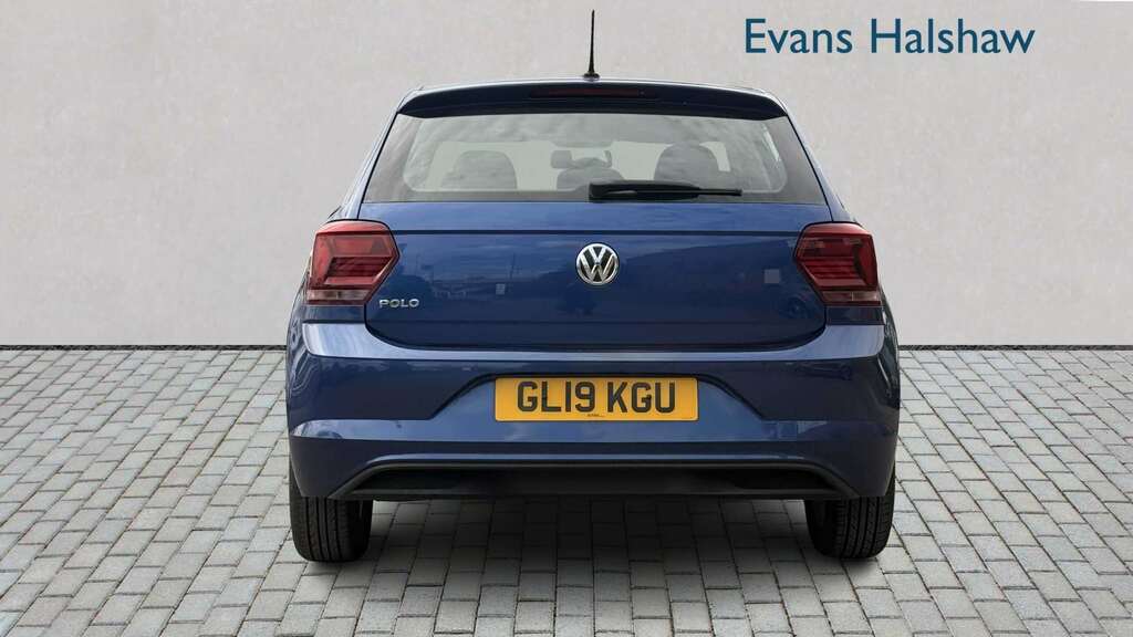 Volkswagen Polo 1.0 Evo Se 2019 GL19KGU Blue #5