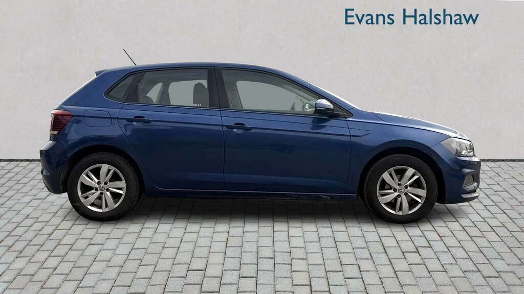Volkswagen Polo 1.0 Evo Se 2019 GL19KGU Blue #6
