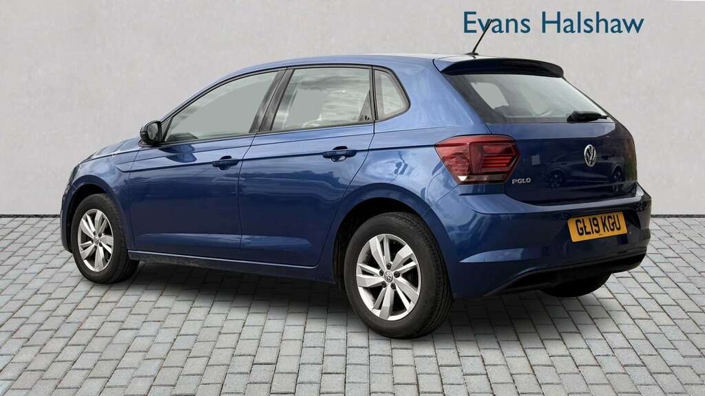 Volkswagen Polo 1.0 Evo Se 2019 GL19KGU Blue #2