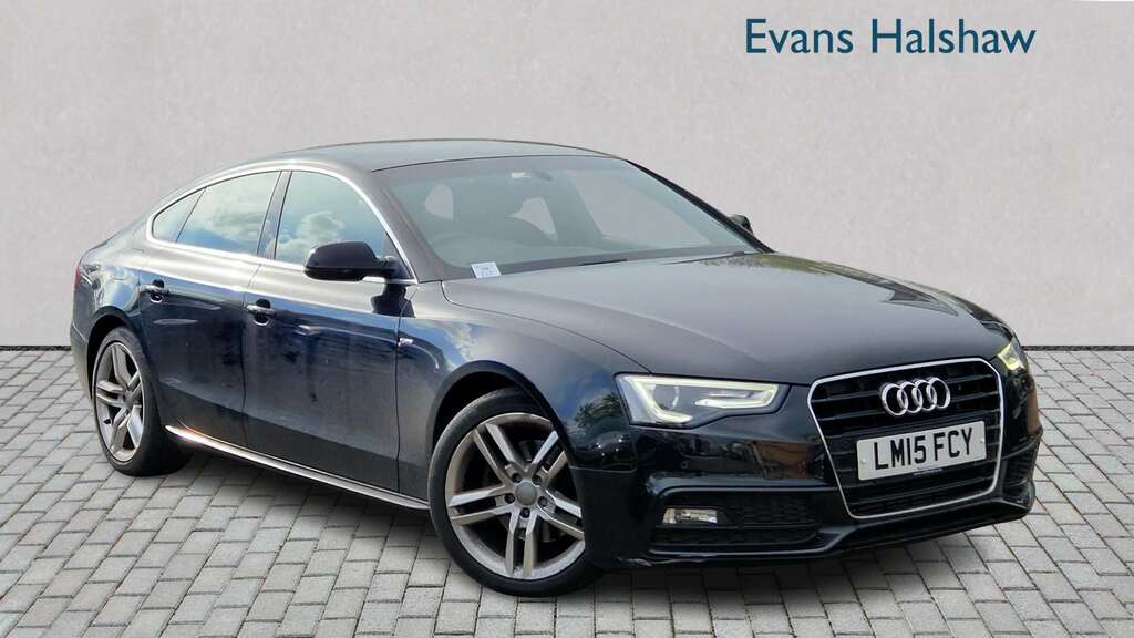 Audi A5 1.8T Fsi S Line Multitronic 5 Seat 2015 Black