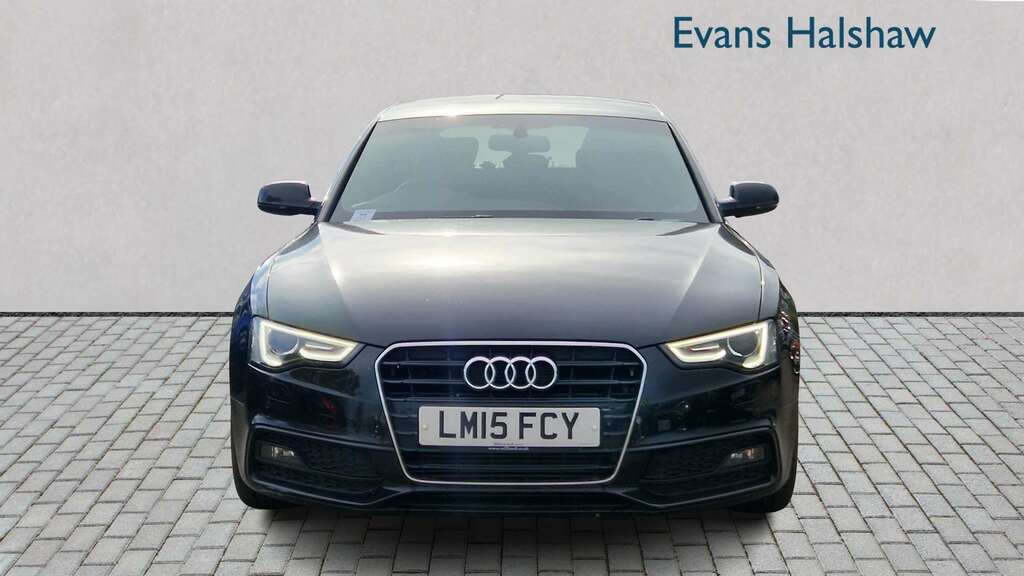 Audi A5 1.8T Fsi S Line Multitronic 5 Seat 2015 LM15FCY Black #3