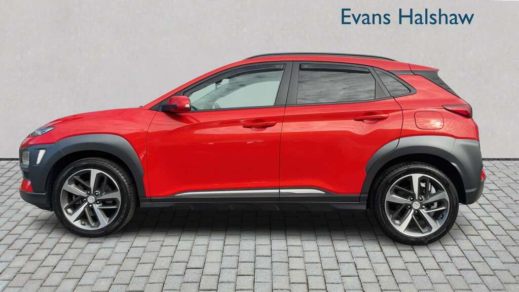 Hyundai Kona 1.0T Gdi Blue Drive Premium 2018 Orange #3